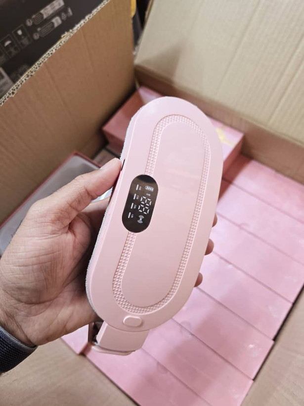 ماساژور قاعدگی /ماساژور حرارتی شکم و کمر+ 7 روز ضمانت تست رایگان (کیفیت اصلی پلمپ)