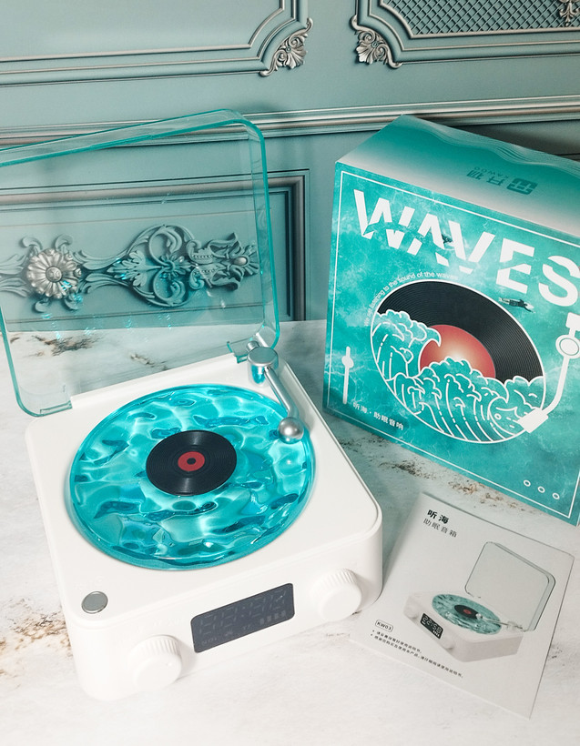 گرامافون موزیکال رنگ آبی