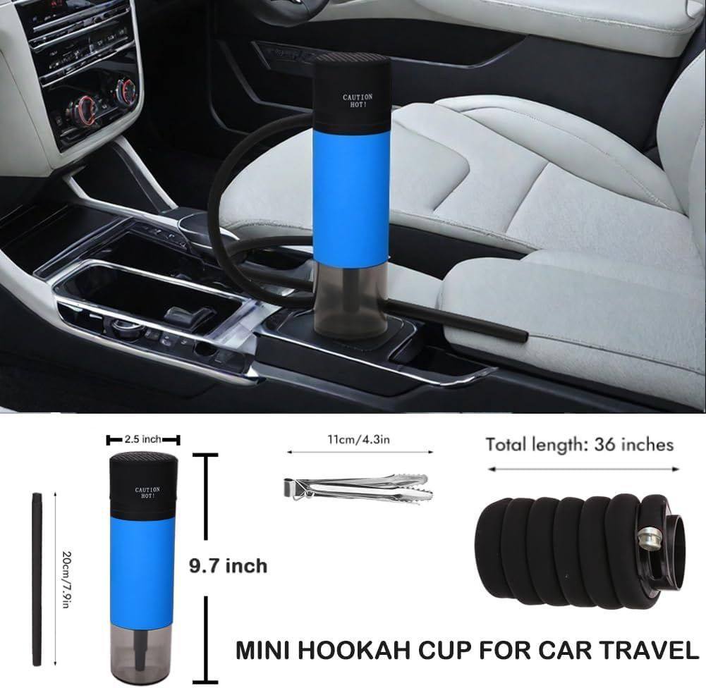 بخور مسافرتی داخل خودرو مدل Hook AH _ قلیون مسافرتی