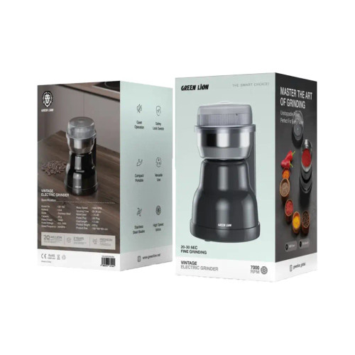 آسیاب برقی گرین لاین Green Lion GNVINEGR160 Vintage Electric Grinder