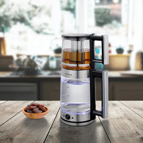 کتری لیوانی چای ترکی Lepresso LPCFFM0020 Turkish Tea Glass Kettle