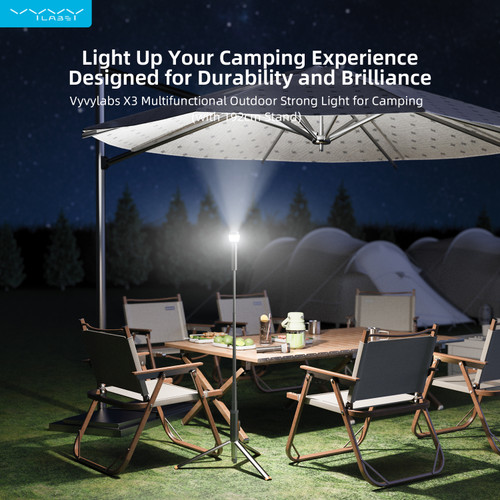 چراغ کمپینگ چندکاره ویوی لبز Vyvylabs VOX3 camping light X3