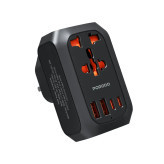آداپتور برق پرودو Porodo PD-FWCH044EU Universal AC Adapter Multi-Device Charging EU Plug