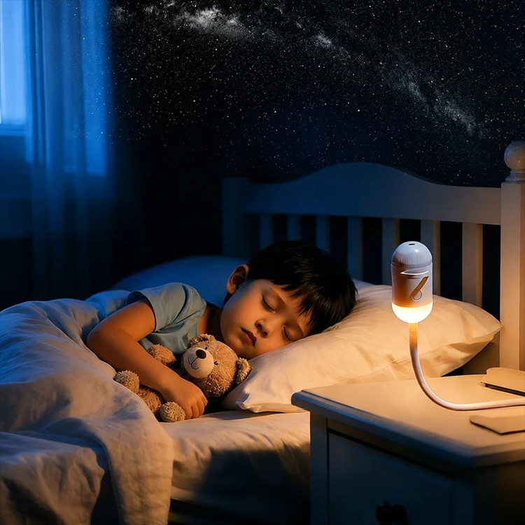 چراغ خواب و پروژکتور کهکشان Starry Sky با ۱۲ دیسک