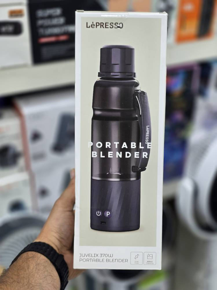 مخلوط‌کن قابل حمل (Portable Blender) از برند LePresso مدل Juvelix 370W
